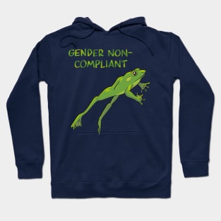 Gender Non-Compliant Frog Hoodie